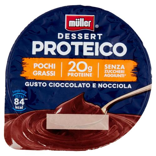 müller Dessert Proteico Gusto Cioccolato e Nocciola 200 g