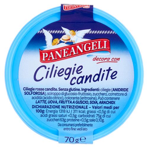 PANEANGELI decora con Ciliegie candite 70 g