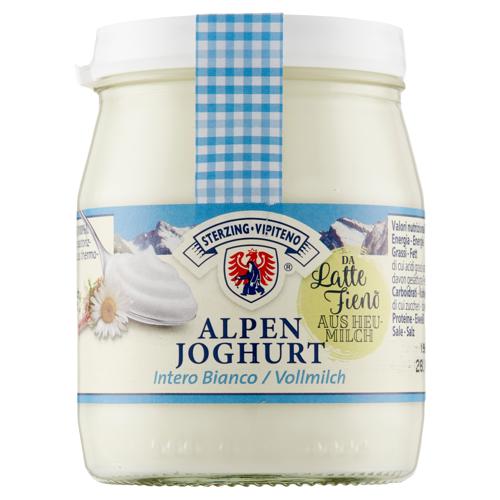 Sterzing Vipiteno Alpenjoghurt Intero Bianco da Latte Fieno 150 g
