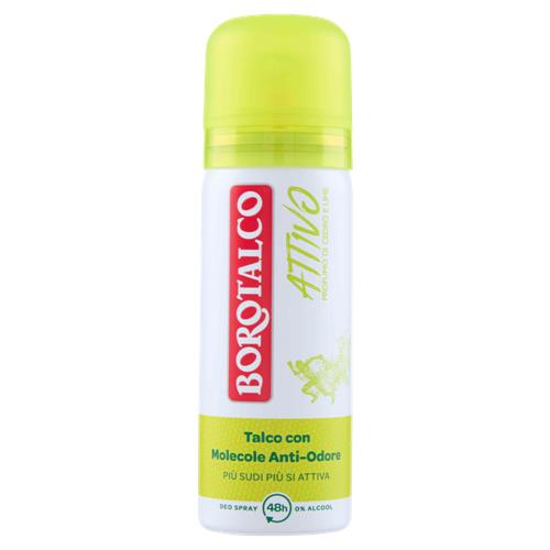 Borotalco Attivo Profumo di Cedro e Lime Deo Spray 50 ml