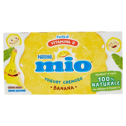 NESTLÉ MIO Yogurt Cremoso Banana 2 x 125 g