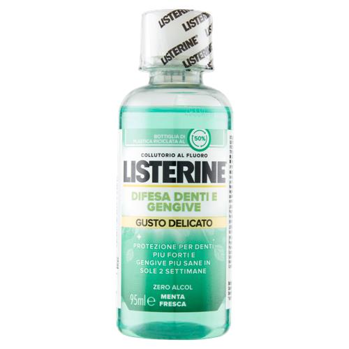 Listerine Difesa Denti e Gengive Gusto Delicato Menta Fresca 95 ml