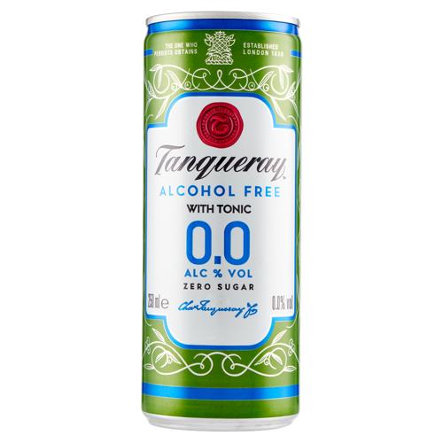 Tanqueray Alcohol Free With Tonic 0.0% Zero Sugar 250 ml