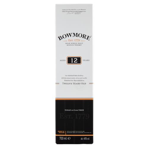 Bowmore Islay Single Malt Scotch Whisky Aged 12 Years 700 ml