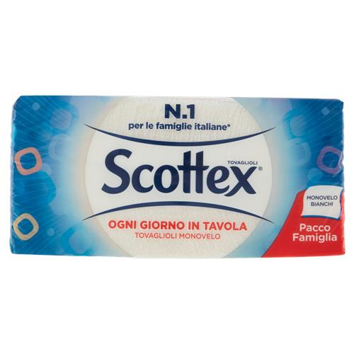 Scottex Tovaglioli Monovelo Bianchi 200 pz