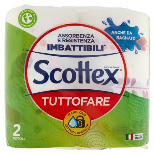 Scottex Tutto fare Carta da Cucina 2 pz