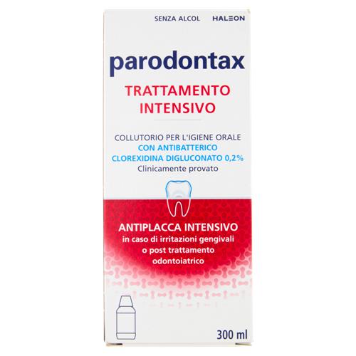 Parodontax Collutorio Clorexidina Trattamento Intensivo, Azione antibatterica e antiplacca 300 ml