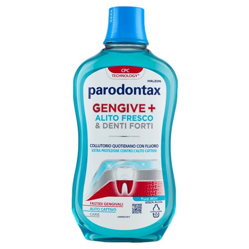 Parodontax Collutorio Gengive+ Alito Fresco & Denti Forti 500 ml