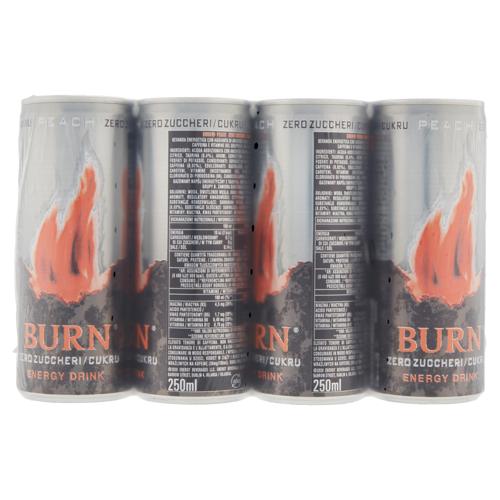 Burn Fury zero zuccheri 250ml x 12 CAN
