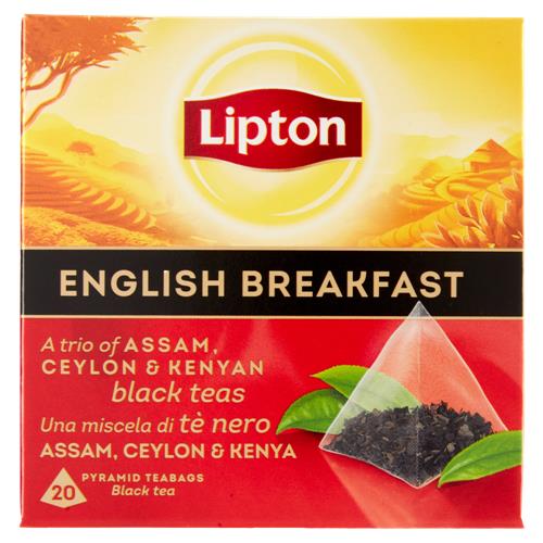 Lipton English Breakfast 20 Pyramid Teabags 46 g