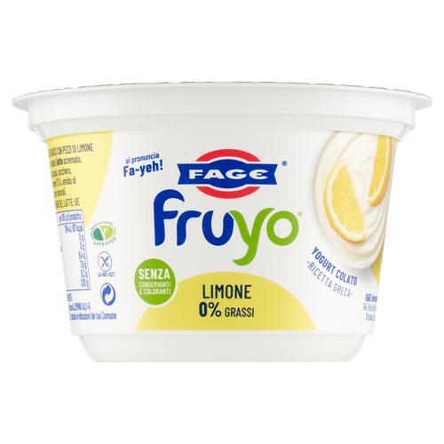 Fage fruyo Limone 0% Grassi 150 g