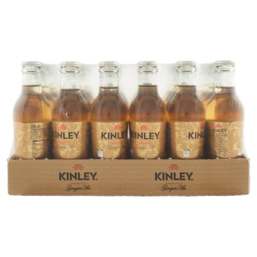 KINLEY, Ginger Ale 200ml x 24 (Vetro)