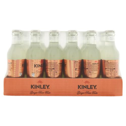 KINLEY, Ginger Beer 200ml x 24 (Vetro)