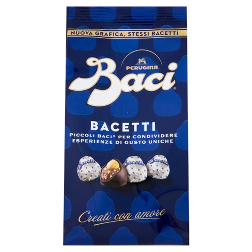 BACI PERUGINA Bacetti Cioccolatini Fondenti ripieni al Gianduia Sacchetto 290g