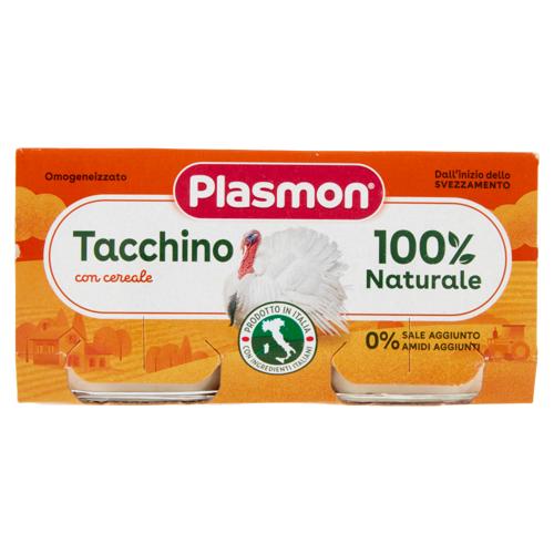 Plasmon Omogeneizzato Tacchino con cereale 2 x 80 g