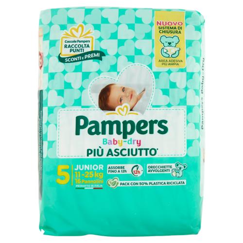Pampers Baby-dry Junior 16 pz