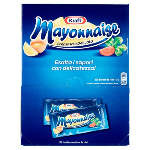 Kraft Mayonnaise 200 x 15 g
