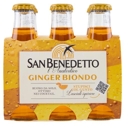 San Benedetto l'Analcolico Ginger Biondo 6 x 10 cl