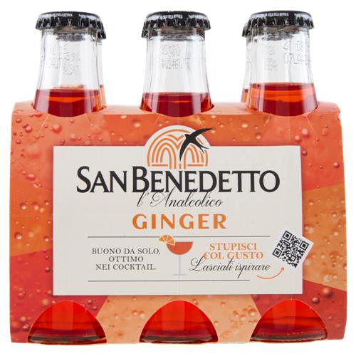 San Benedetto l'Analcolico Ginger 6 x 10 cl