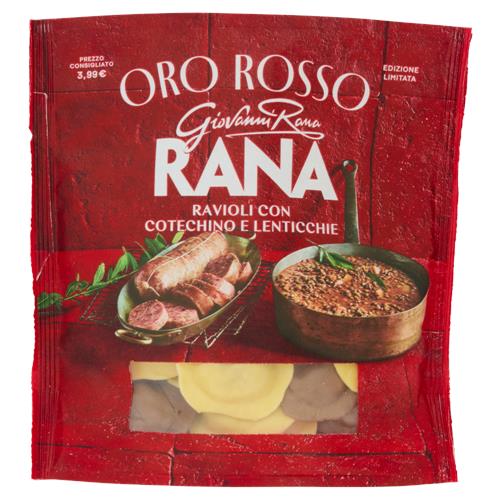 Giovanni Rana Oro Rosso Ravioli con Cotechino e Lenticchie 250 g