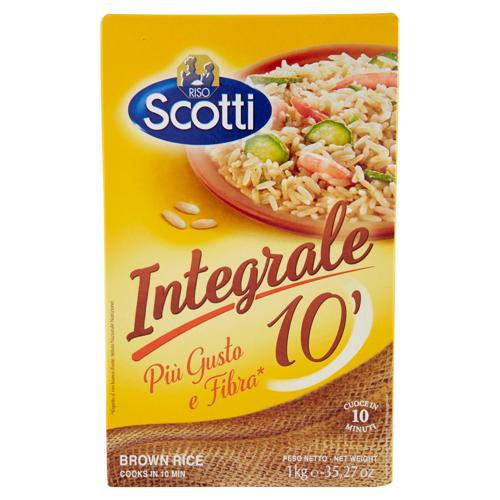 Riso Scotti Integrale 10' Più Gusto e Fibra* 1 kg