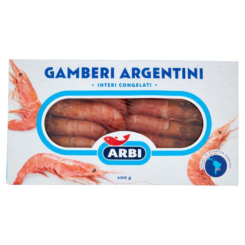 Arbi Gamberi Argentini Interi Congelati 400 g