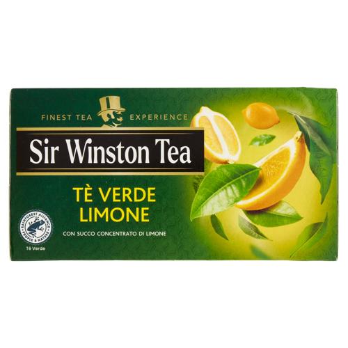 Sir Winston Tea Tè Verde Limone 20 x 1,75 g