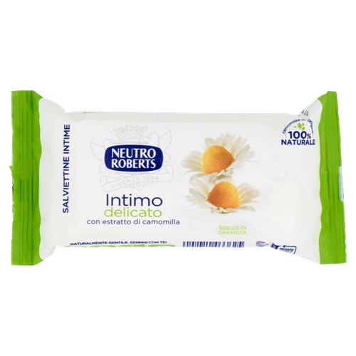 Neutro Roberts Intimo delicato con estratto di camomilla Salviettine Intime 12 pz