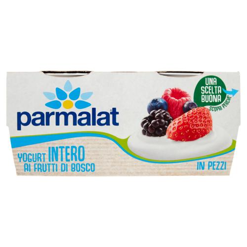 parmalat Yogurt Intero ai Frutti di Bosco in Pezzi 2 x 125 g