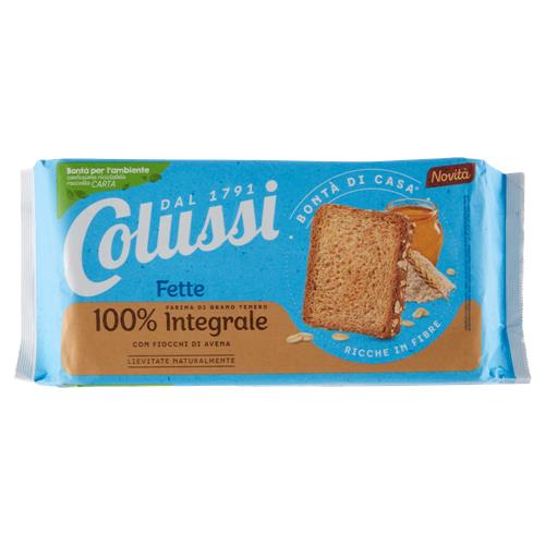 Colussi Fette 100% Integrale con Fiocchi di Avena 425 g