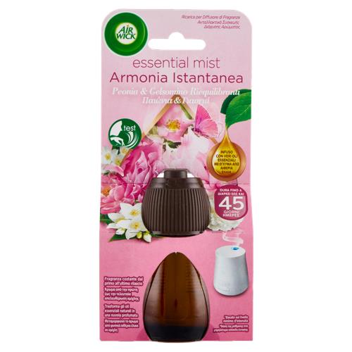 Air Wick Ricarica per Diffusore Armonia Istantanea Peonia & Gelsomino Profumatore per ambiente 20 ml