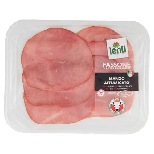 Lenti Fassone di Razza Piemontese Manzo Affumicato 0,080 kg