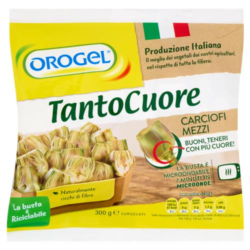 Orogel TantoCuore Carciofi Cuore Surgelati 300 g