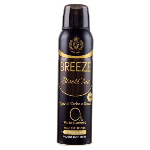 Breeze BlackOud Legno di Cedro e Spezie Deodorante Spray 150 mL