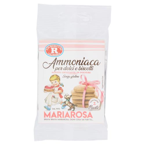 Mariarosa Ammoniaca per dolci e biscotti 2 x 20 g
