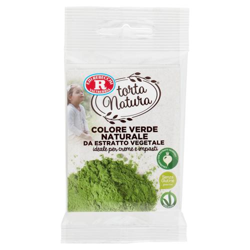 F.lli Rebecchi Valtrebbia torta Natura Colore Verde Naturale da Estratto Vegetale 8 g