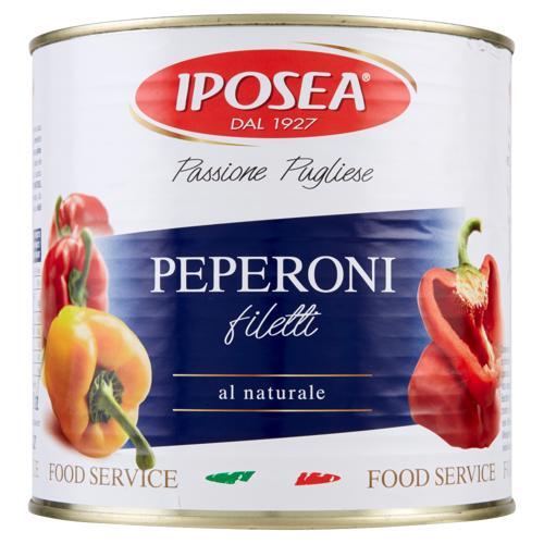Iposea Food Service Peperoni filetti al naturale 2450 g