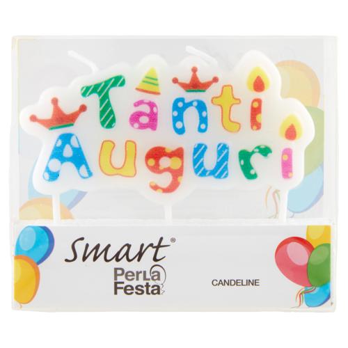 Smart PerLa Festa Candeline Tanti Auguri 1 pz