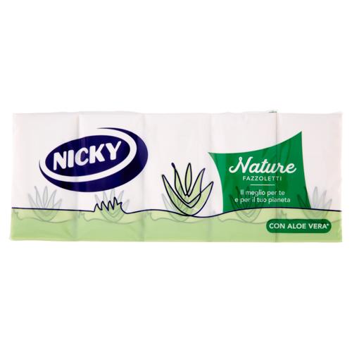 Nicky Nature Fazzoletti con Aloe Vera* 10 pz