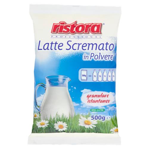 ristora Latte Scremato in Polvere granulare istantaneo 500 g