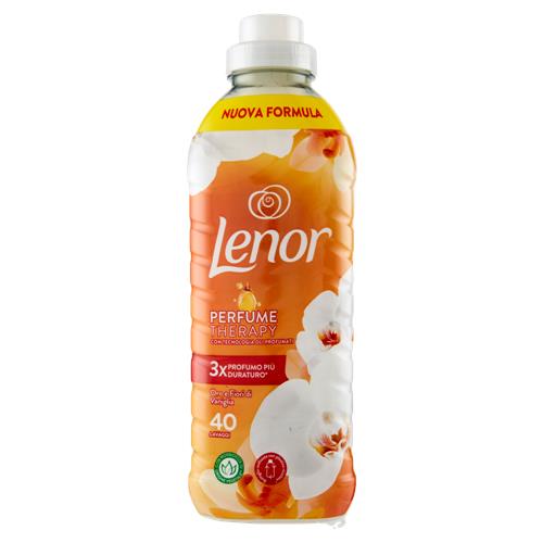 Lenor Ammorbidente Lavatrice Concentrato, Oro e Fiori di Vaniglia, 40 Lavaggi 840 ml