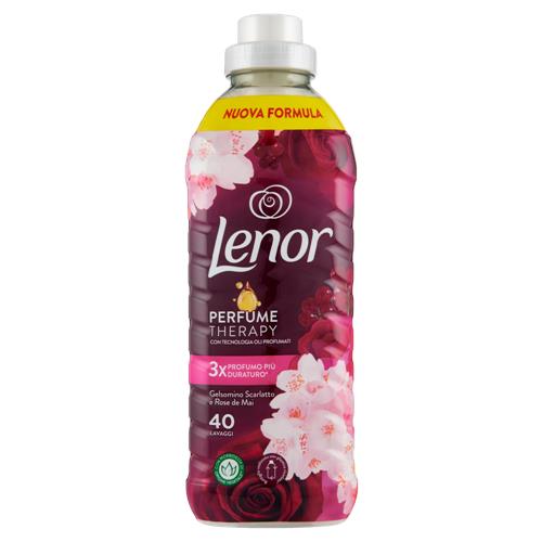 Lenor Ammorbidente Lavatrice Concentrato, Gelsomino Scarlatto e Rose de Mai 40 Lavaggi 840 ml