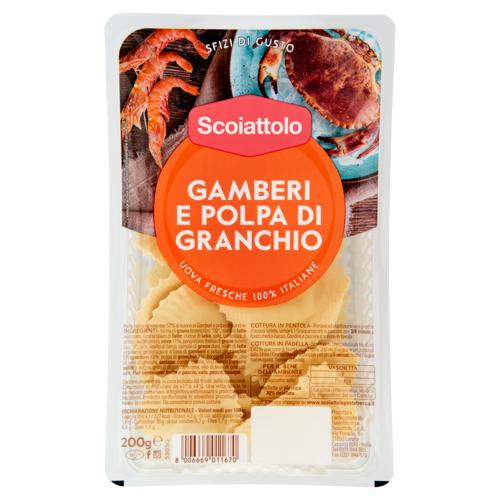 Scoiattolo Gamberi e Polpa di Granchio 200 g