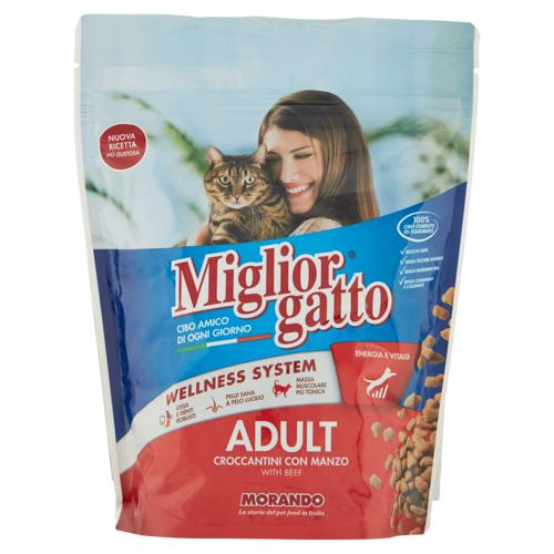 Migliorgatto Adult Croccantini con Manzo 400 g