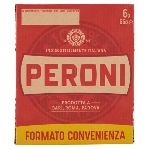 Peroni 6 x 66 cl