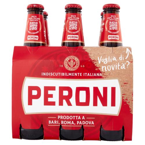 Peroni Birra 6 x 33 cl