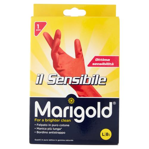 Marigold Il Sensibile, guanti casalinghi per il massimo comfort, taglia grande, 1pz