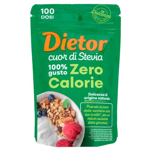 Dietor cuor di Stevia Zero Calorie 150 g