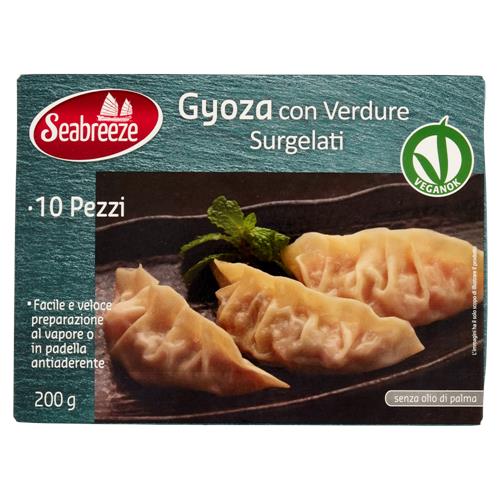 Seabreeze Gyoza con Verdure Surgelati 10 Pezzi 200 g