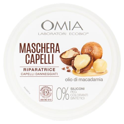 Omia Laboratori Ecobio Machera Capelli Riparatrice olio di macadamia 250 ml